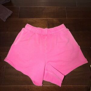 Aerie Bright Pink Athletic Shorts